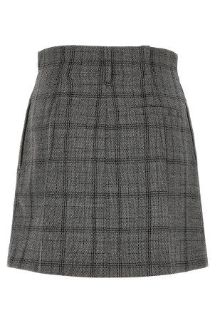 'Gaby' pleated skirt Gray