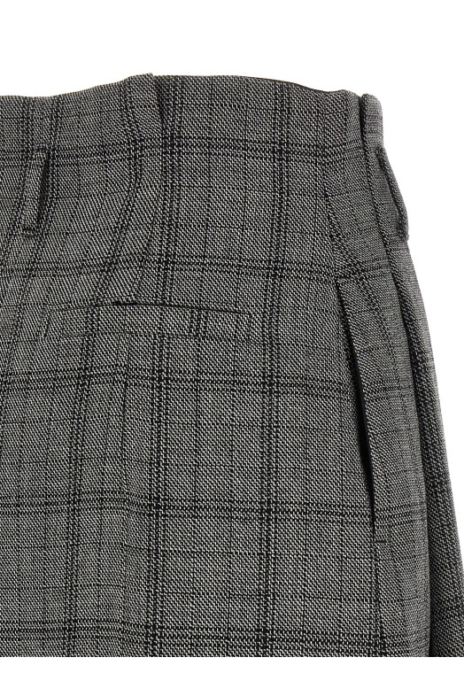 'Gaby' pleated skirt Gray
