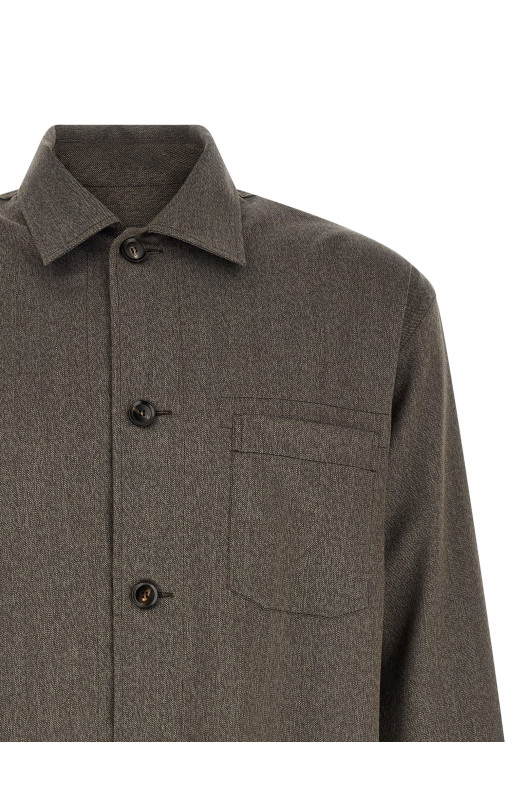 'Workwear' shirt Brown