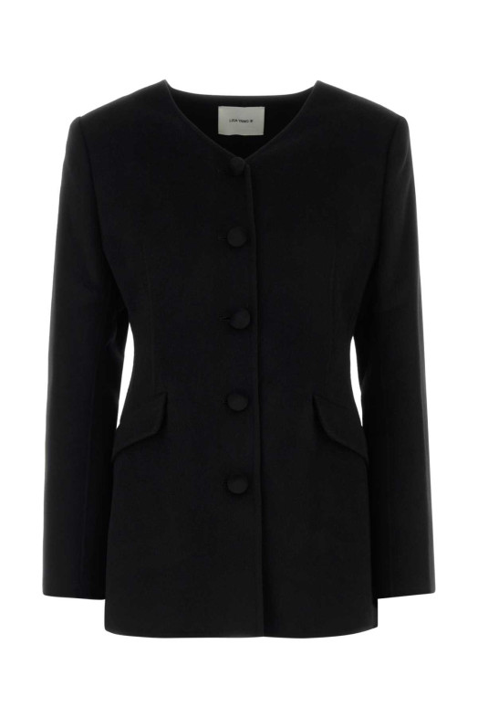 Black wool blend blazer LISA YANG (2026620)