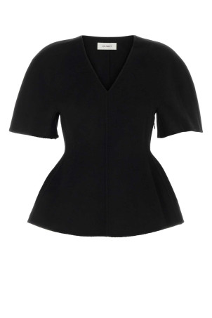 Black wool blend top LISA YANG (2026622)