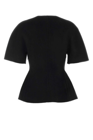Black wool blend top LISA YANG (2026622)
