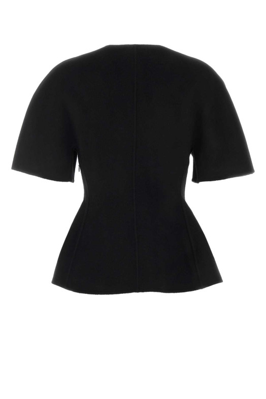Black wool blend top LISA YANG (2026622)