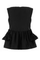 Black wool blend  Casey top DRIES VAN NOTEN (2610107073305)