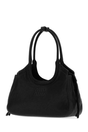 Black nappa leather Ivy handbag Black MIU MIU (5BA3372BBL)