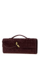 Burgundy suede Andiamo handbag BOTTEGA VENETA (741511V60F1)