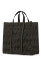Embroidered canvas shopping bag FENDI (7VA390AG0M)