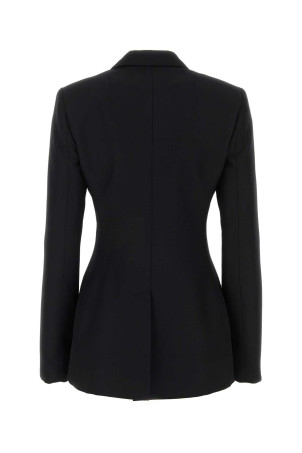 Black grain de poudre blazer Black PHILOSOPHY DI LORENZO SERAFINI (A05025727)