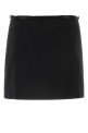 Чорна міні-спідниця з тканини «душес» від GIVENCHY (BW40U114N6)