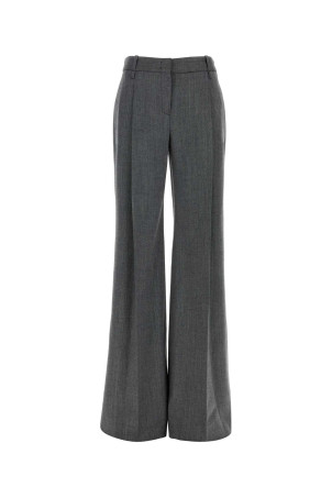 Dark grey stretch wool palazzo pant ERMANNO SCERVINO (D496P301YAX)