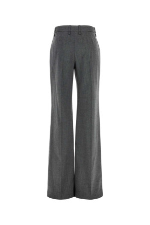 Dark grey stretch wool palazzo pant ERMANNO SCERVINO (D496P301YAX)