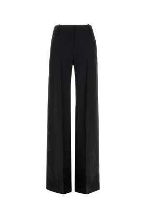 Black gabardine palazzo pant ERMANNO SCERVINO (D496P308ILM)