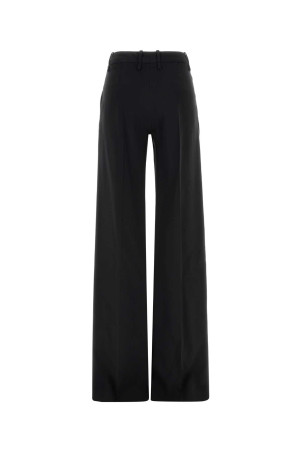 Black gabardine palazzo pant ERMANNO SCERVINO (D496P308ILM)