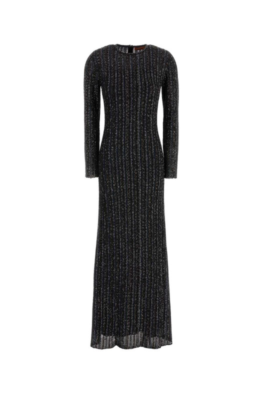 Embroidered stretch knit long dress MISSONI (DS26WG0SBK01KR)