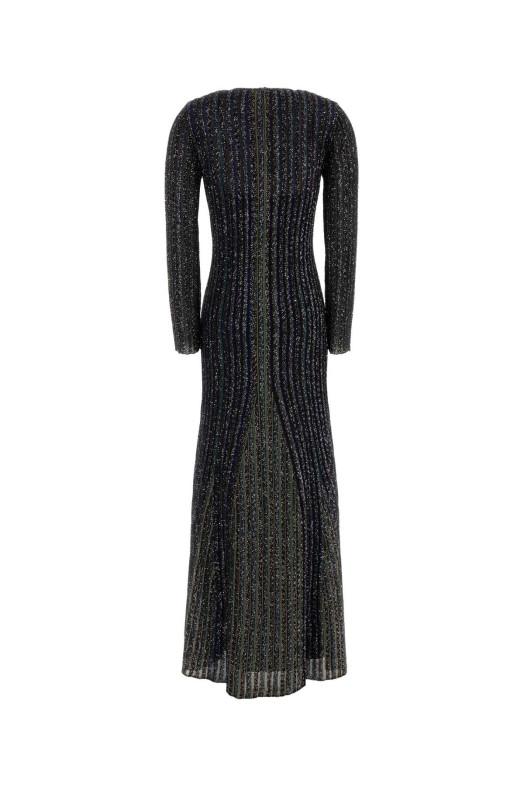 Embroidered stretch knit long dress MISSONI (DS26WG0SBK01KR)