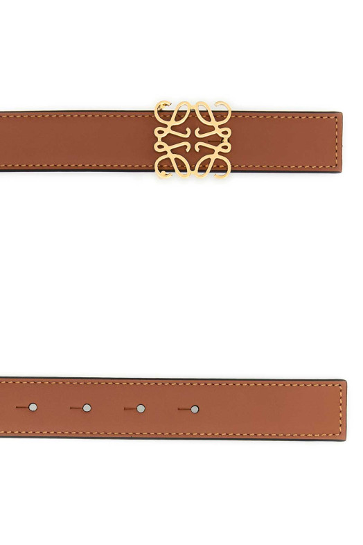 Caramel leather reversible belt LOEWE (E821Z26X03)