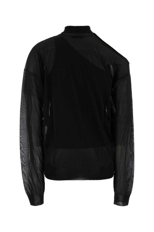Black viscose sweater Black FENDI (FZXF68B1ID)