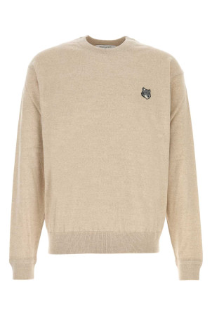 Sand wool sweater MAISON KITSUNE (MRMKJ04KT1220)