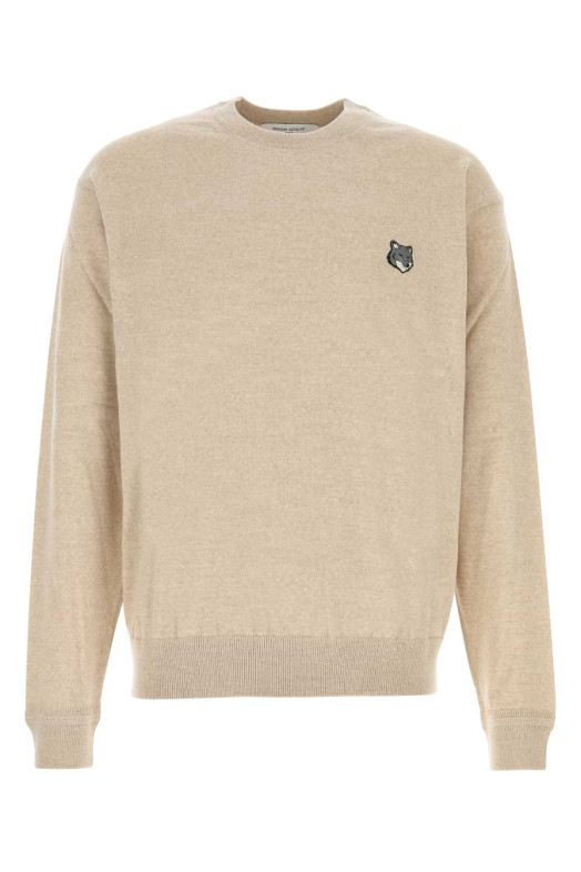 Sand wool sweater MAISON KITSUNE (MRMKJ04KT1220)
