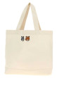 Ivory canvas shopping bag MAISON KITSUNE (MRUBT23WW0096)