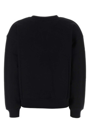 Black cotton sweatshirt MAISON KITSUNE (PW00307KM0341)