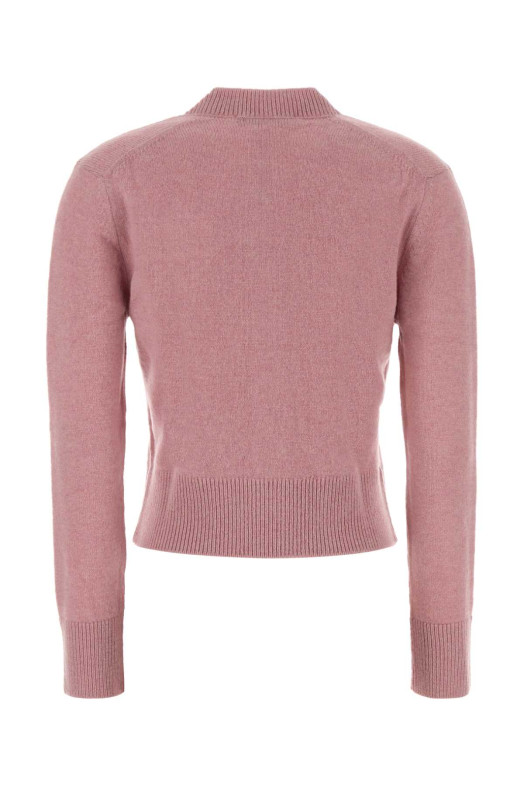 Pink wool cardigan MAISON KITSUNE (PW00506KT1006)