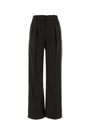 Charcoal wool Sbiru palazzo pant LOULOU DE SAISON (SBIRULDS)