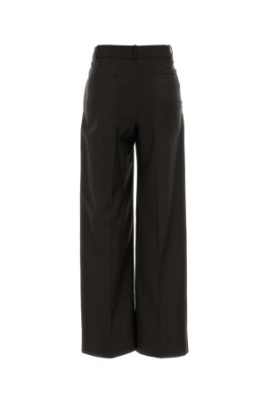 Charcoal wool Sbiru palazzo pant LOULOU DE SAISON (SBIRULDS)