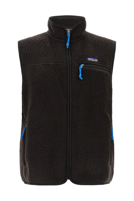 'Retro' vest Black
