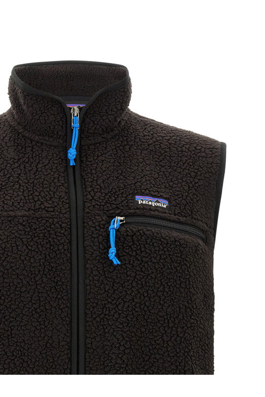 'Retro' vest Black