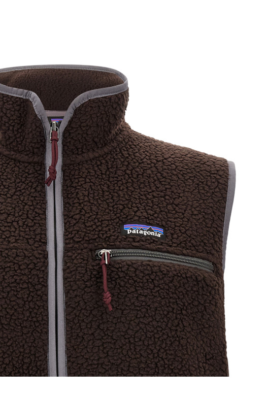 'Retro' vest Brown