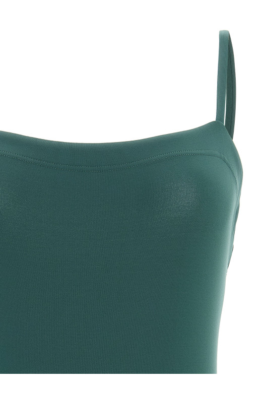 'Aquarelle' one-piece swimsuit Green
