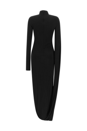 Draped dress Black