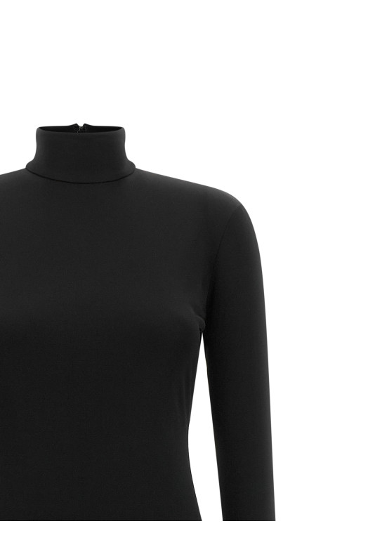 Draped dress Black