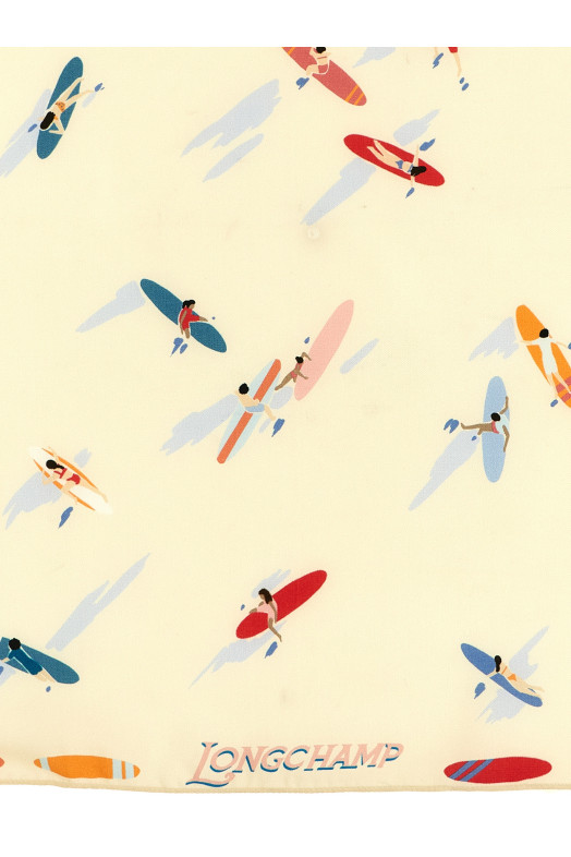 'En Attendant la Vague' scarf Multicolor