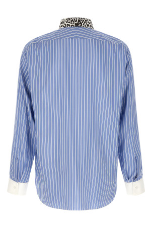 Animal print collar shirt Multicolor