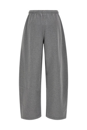 Logo fleece pants Gray