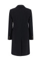 Coat with embroidery Blue