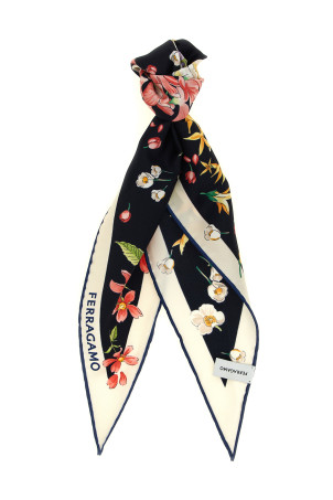 'Primavera' print diamond scarf Multicolor