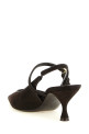 Suede slingbacks Brown