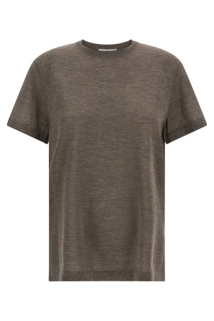 Knitted T-shirt Brown