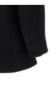 'Rounded Peacoat' coat Black