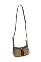 'Mini Ophidia' shoulder bag Beige