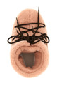Icon Low Fleece ankle boots Pink