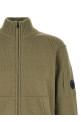 'Lambswool GRS' cardigan with Lens detail Green