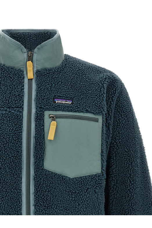'Retro-X' windproof jacket Blue