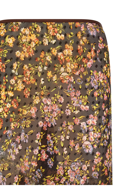 Floral 'Sati' skirt Multicolor