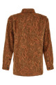Сорочка оранжевого кольору з нерівною бахромою DRIES VAN NOTEN  2620207094077701