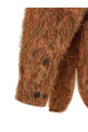 Сорочка оранжевого кольору з нерівною бахромою DRIES VAN NOTEN  2620207094077701