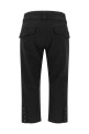 Capri 'Berna' pants with buttons Black